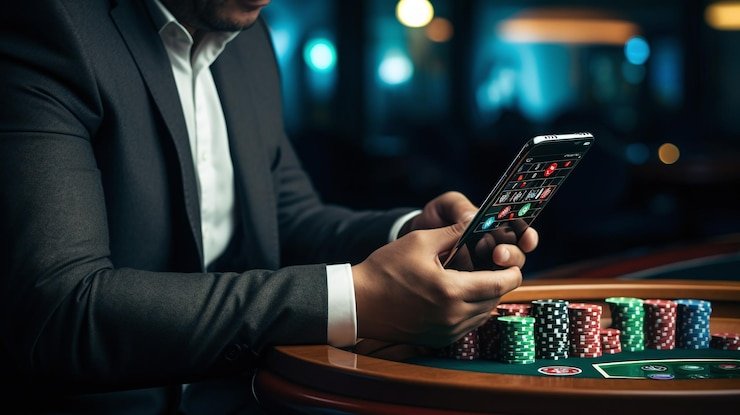 Live dealer table on okebray with croupier